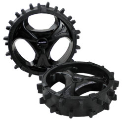 Set of 2 Studded Winter Wheel Covers